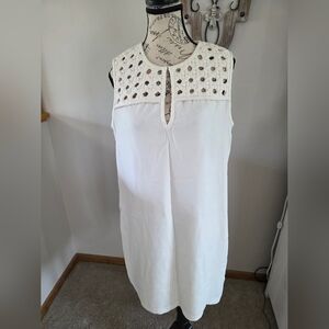 Diane Von Furstenberg White Midi Dress